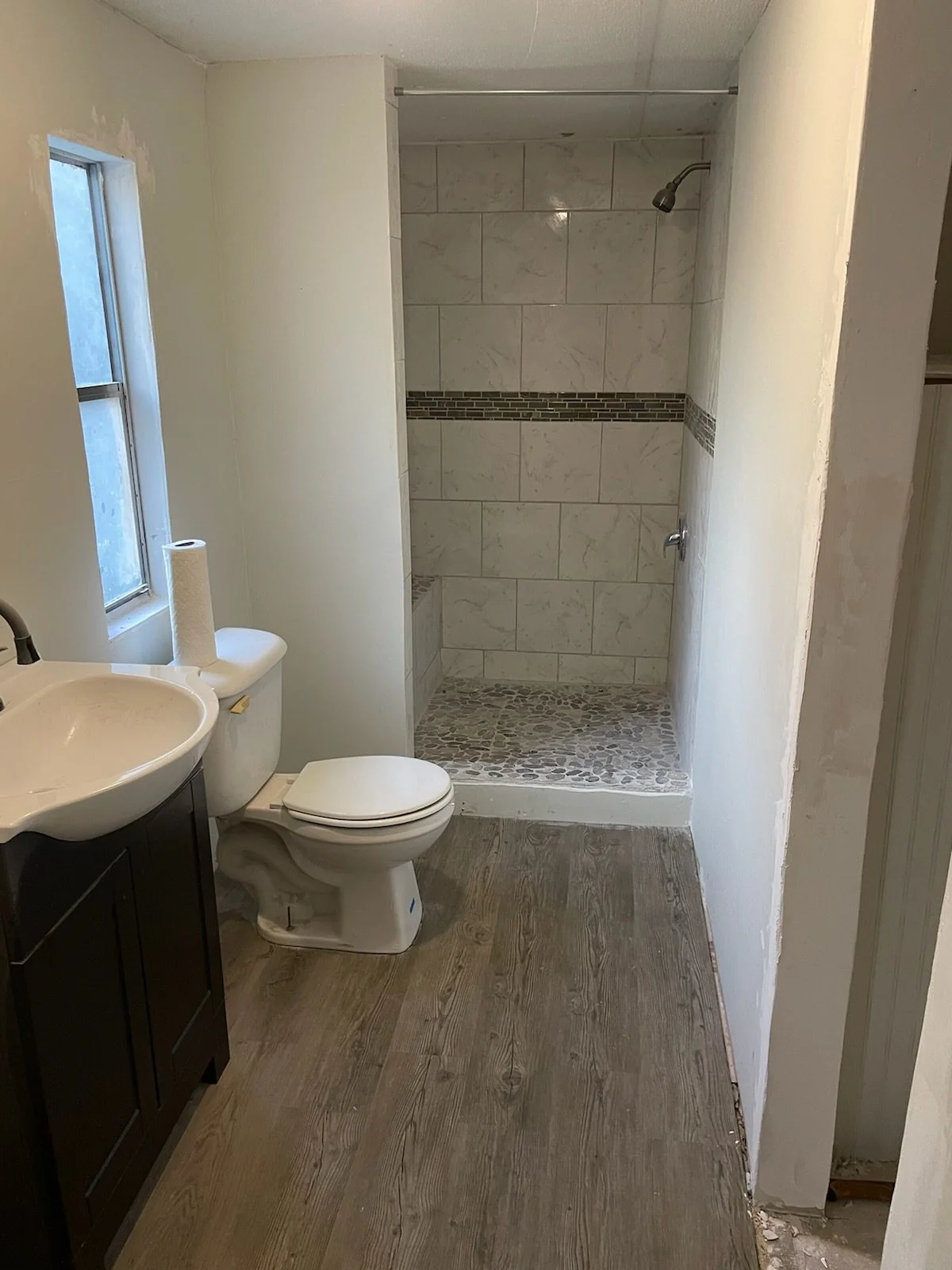 Complete bathroom remodel — handyman project photo in Pinellas County FL by Knight Group